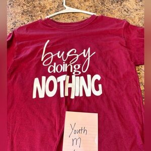 Youth Red Graphic Tee